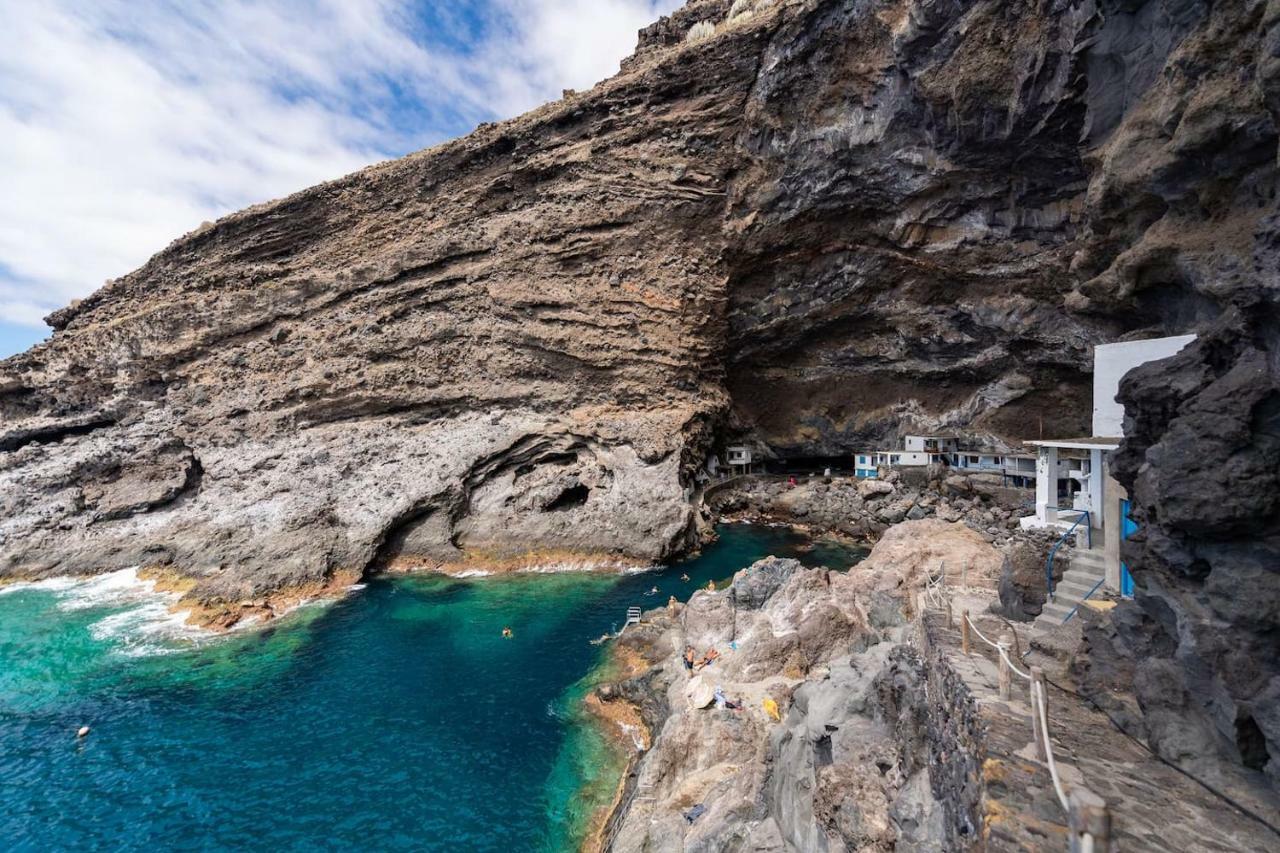 Casa de vacances Casa Alba, Con Piscina-spa Climatizada Hasta 34º Gratuito Y Vistas Al Mar Puntallana